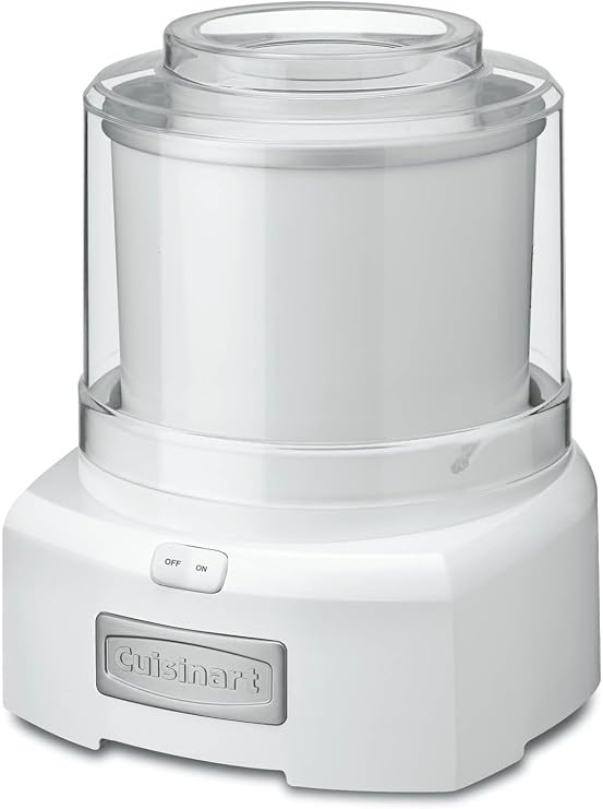 Cuisinart Ice Cream Maker Machine, Ready in 20, 1.5 qt Freezer Bowl
