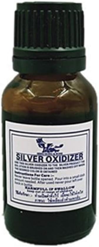 Silver Oxidizer SolutionSterling Blacken Gel Vintage Black Oxidized Jewelry Making Antique Liquid Extended Life