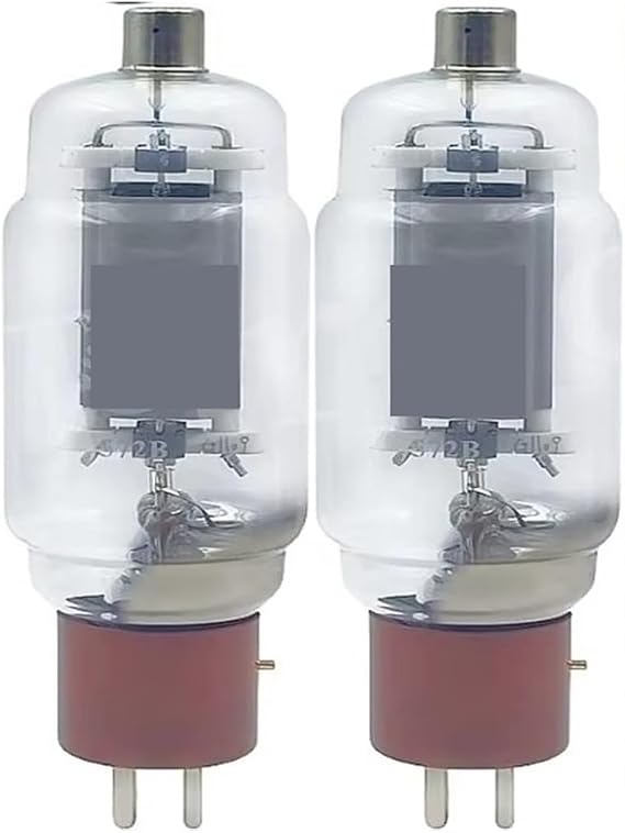 Vacuum Tube Rectifier 572B Vacuum Tube Replace 572B HiFi Audio Valve Electron Tube Amplifier Kit DIY Factory Matched Quad(2pcs Matched Pair)