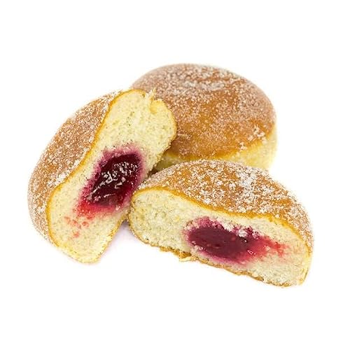 Authentic NYC Fresh Baked Jelly Donuts Pack Of 12