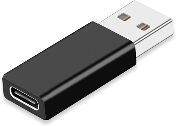 Orzero (1 Pack) Adapter Compatible for Quest 3S/Quest 3/Quest 2/Quest Link Cable Double-Sided USB 3.1 10G Type A to Type C for Samsung Oneplus Pixel LG Type C Phones, Tablets, Laptops and Cables