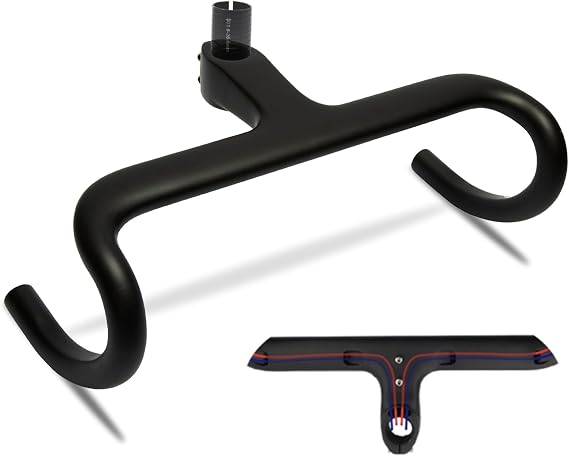 Carbon Fibre Road Bike Handlebar RXL SL 1-1/4 Inch Integrated Carbon Handlebar 400-100