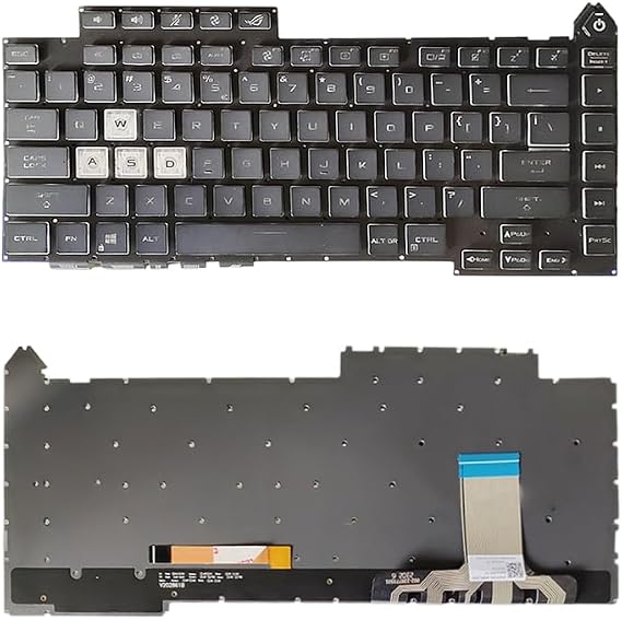 Laptop Replacement Keyboard G513 US Version Backlit Laptop Keyboard for ASUS ROG Strix G15 G513Q G513QM G513QY GL543 0KBR0-4810US00 4812US00 4814US00