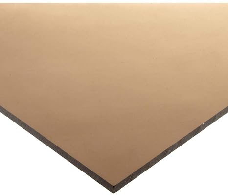 14 6mm Light Tinted Bronze 24 x 12 Translucent Acrylic Plexiglass 0.220 Thick #2412 Sheet AZM