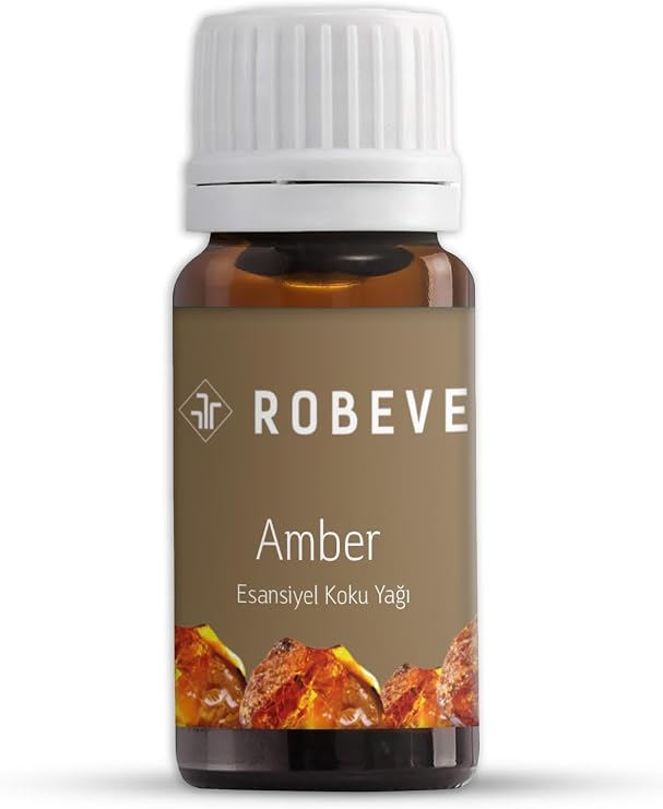 Robeve Uçucu Yağ Esansiyel Yağ Uçucu Koku Yağı Buhurdanlık Yağı Hava Nemlendiriciler Için Uçucu Yağı Difüzör Esansı Aromaterapi Yağı Hava Nemlendirici 10 ml (10ML, Amber)