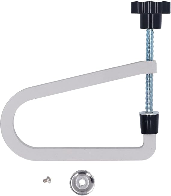 Deep Throat C Clamp Deep Throat U Clamp Folk Guitar Bridge Clamp Acoustic Guitar Bridge Clamp Cast Steel Deep Throat Clamp Deep Throat Clamp, Guitar Repair Tool (R258 Gray)
