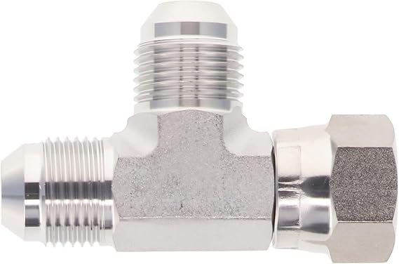 Hydraulics Direct | 6602-06-06-06 | 3/8" JIC Swivel Nut Run Tee