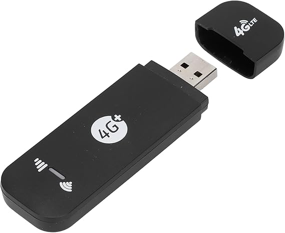 4G LTE USB Modem WiFi Dongle, Mini Portable USB 4G Wireless Network Smart Router for Tablet Laptop Notebook, 2 LED Status, Plug and Play(US Standard)