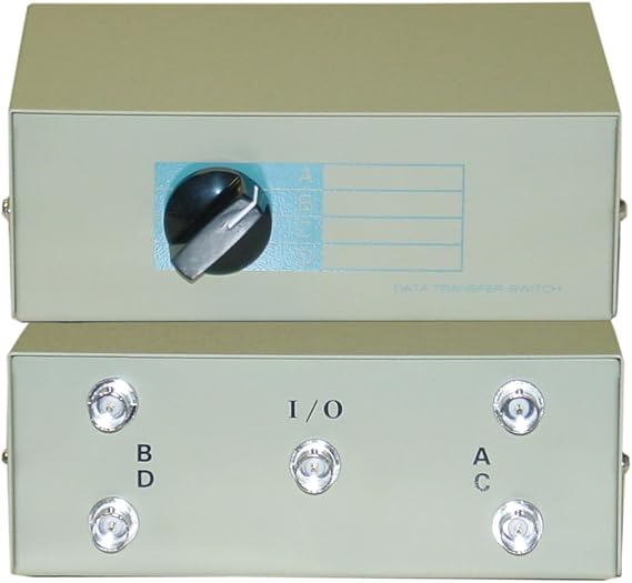 ABCD 4 Way Switch Box, BNC Female
