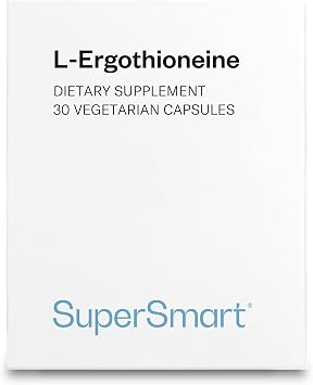 Supersmart L-Ergothioneine Supplement 5mg per Day (Advanced Antioxidant) | Non-GMO - 30 Vegetarian Capsules
