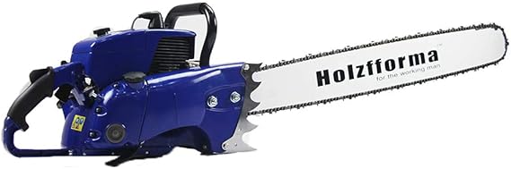 105cc Holzfforma Blue Thunder G070 Gasoline Chain Saw Power Head WT 36'' Guide Bar .404 .063 104 DL Guide Bar and .404 .063 36'' 104 DL Saw Chain All Parts Are Compatible WT 070 090 MAGNUM Chainsaw
