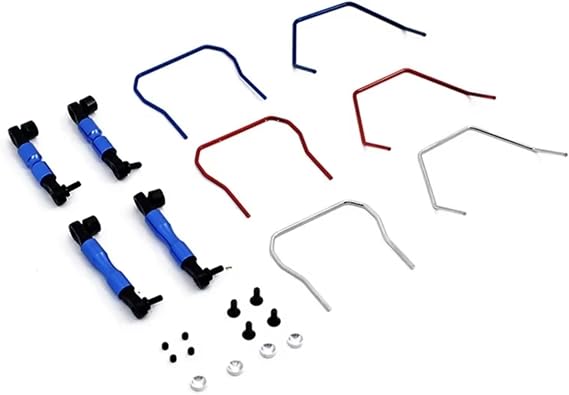 RCアクセサリー Compatible With Traxxas For Slash For Stampede For Rustler For Rally 1/10 RC カーアップグレードパーツ フロントリアスタビライザーキット SLF311 と互換性あり