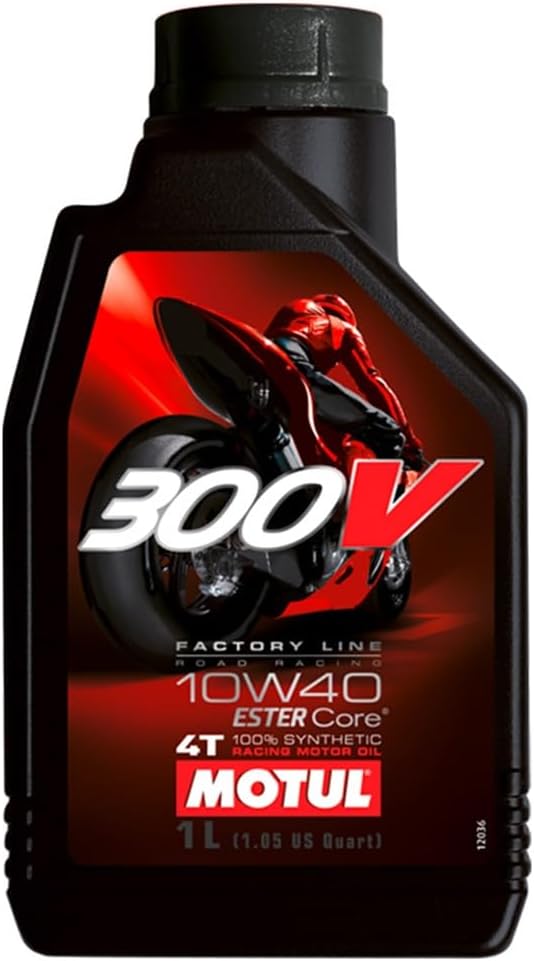 Motul 10W-40 1 Litre 300V Motorcycle Racing Engine Oil