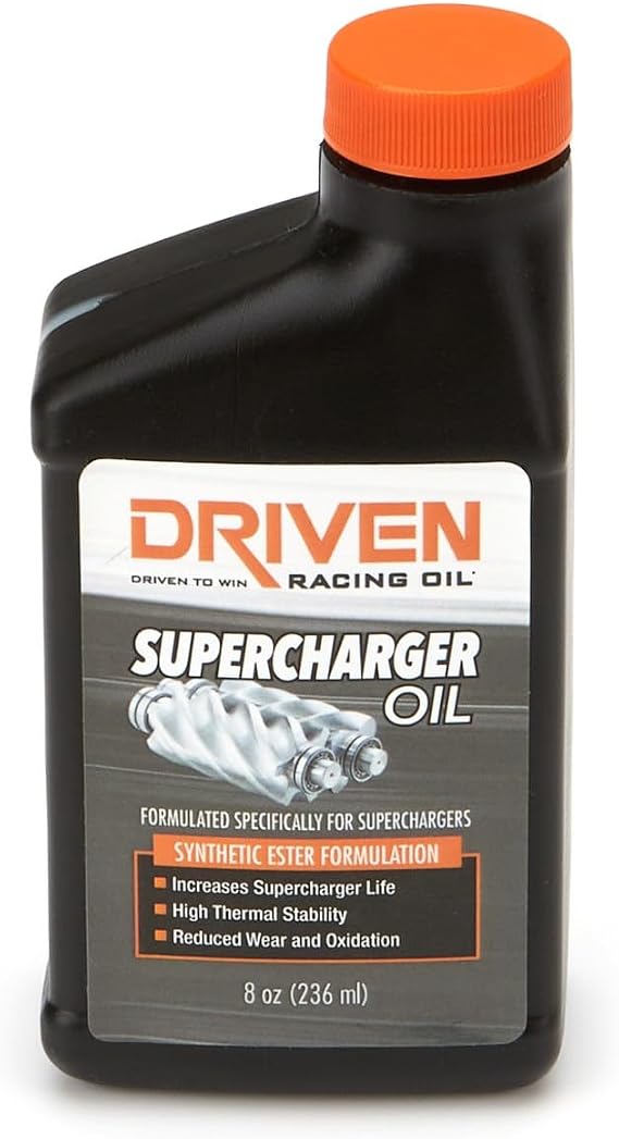 Part Synergy Replacement for Supercharger Synthetic Oil 8 oz Bottle for High-Performance Blower Applications