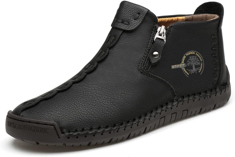 barefoot medieval ankle boots women renaissance shoes zip up boots leather nonslip