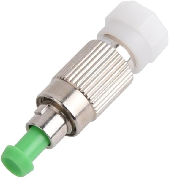 1PCS Fiber Optic Adapter APC/UPC SC FC Male to APC/UPC SC FC Female 0dB Attenuator Single-Mode 1200nm-1600nm Connector(APC FC-M to UPC FC-F)