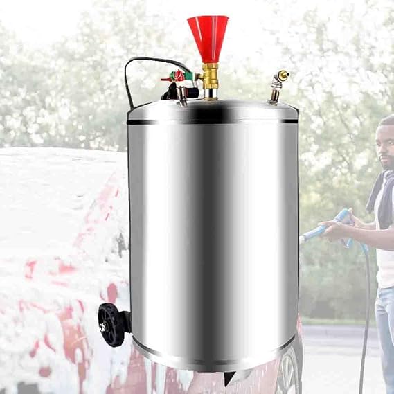 Foam Sprayer Car Wash, Stainless Pressure Washer with 70L Tank, Foam Power Washer Cleaning for Car Patio, Homes Foam Sprayer
