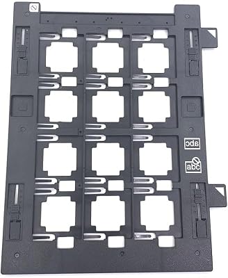 Slide Holder Negative Photo Scanner Film Strip Holder Slide Holder for Perfection V700 V750 V800 V85012 Holes 35mm