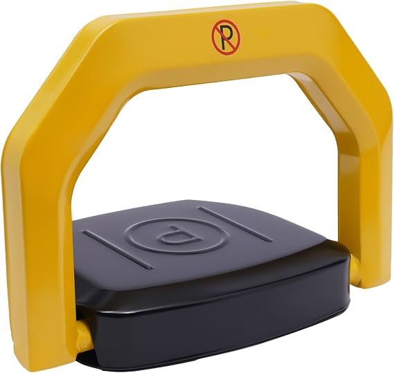Automatic Parking Barrier Folding Barrier Post Waterproof with 2 Remote Controls 2 Keys