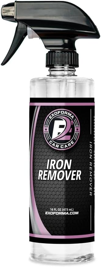 ExoForma Iron Remover - Fast Iron Particle Remover, Prevents Rust | Removes Fallout, Particles & Contaminants, Safe On Paint & Wheels for Car Detailing, 16 oz