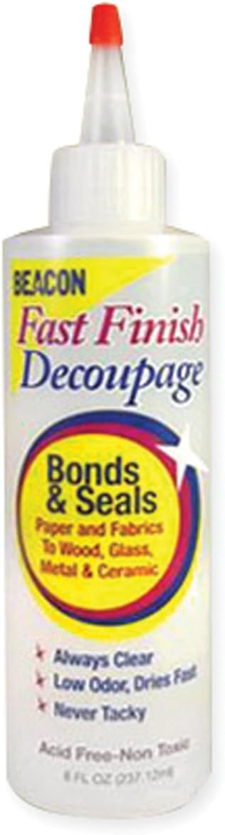 Beacon, Fast Finish Decoupage, Dries Clear, 237.12 ml