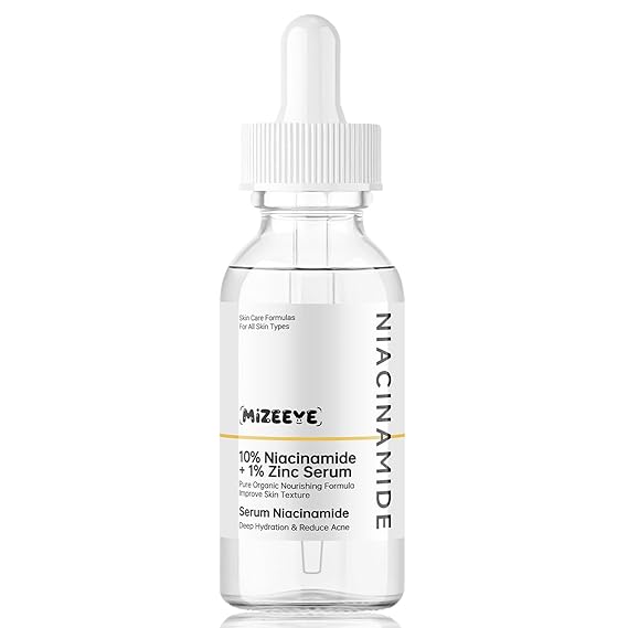Niacinamide 10% + Zinc 1% Face Serum for Girls & Women, Moisturizing Niacinamide Serum for Acne, Redness.