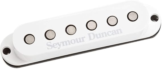 Seymour Duncan Custom Flat Strat - Middle Rwrp - White