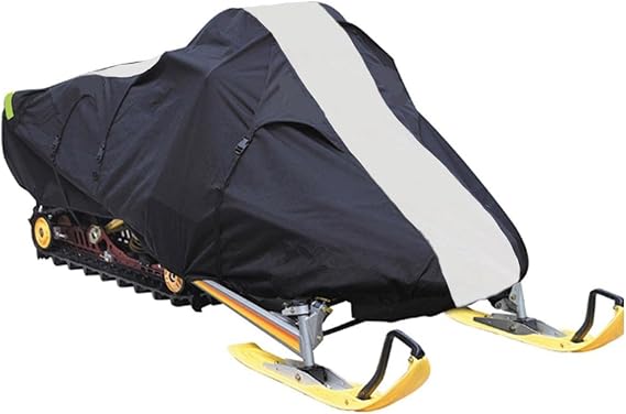 600D Snowmobile Travel and Storage Cover Compatible for 2009-2009 Model Year Ski Doo Bombardier MXZ Renegade ROTAX 800R Power TEK Sleds. Slush and Mud Protection
