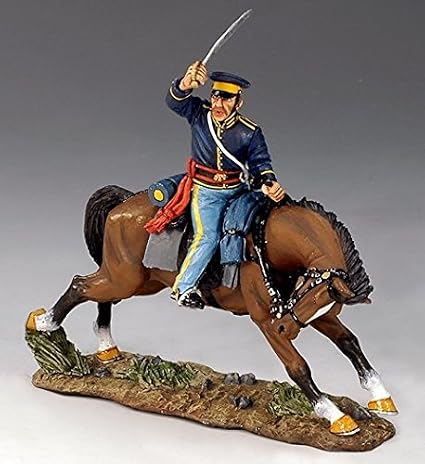 Mounted US Cavalry Dragoon with Sword | The Real West | King & Country TRW003