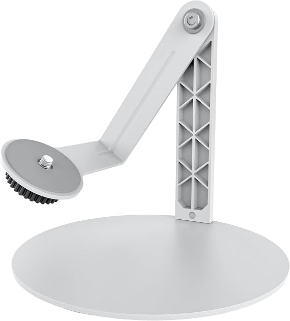 Projector Stand for Nebula Capsule Series & XGIMI Halo+(New) Works with Capsule 3/Air/Pro, Mini Projectors | Ceiling & Wall Projection, Height Adjustable, 360° Rotation | 1/4-Inch Screw(A-White