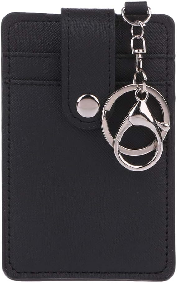 SimpleLif Soft Leather Wallet Case with Key Ring and Keyring