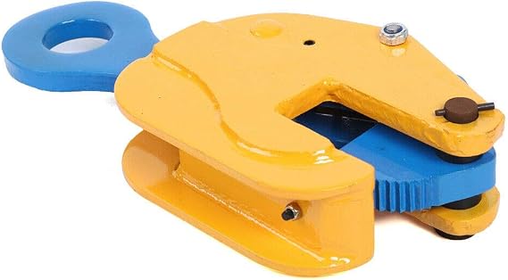 3T/ 6600Lbs Universal Vertical Plate Clamp Heavy Duty Industrial Lifting Clamp Opening 0-1.38in for Lifting and Transporting