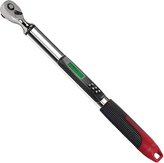 ACDelco Tools ARM315-3A 38 Inch Heavy Duty Angle Digital Torque Wrench with LED Flash Notification - ISO 6001 Standards with Certificate of Calibration