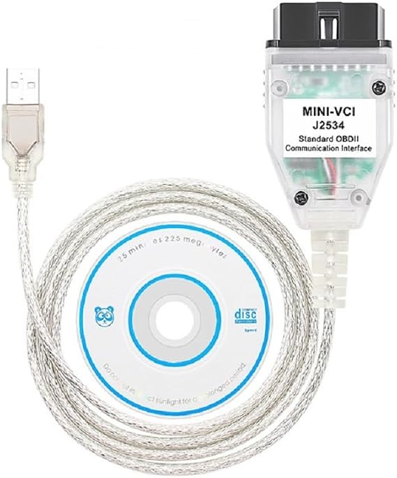 Mini for VCI J2534 Cable V18.00.008 Latest Version Fit for TIS Techstream
