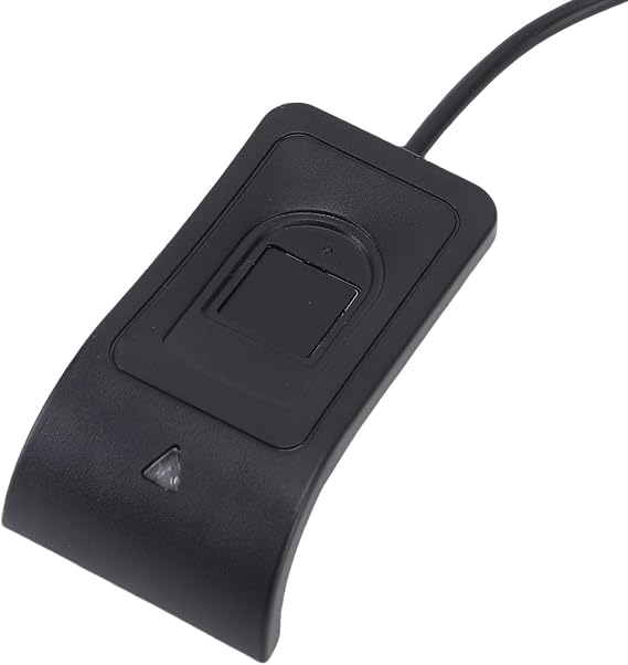USB Fingerprint Reader, Capacitive Fingerprint Scanner with 360 Touch Speedy Matching, Password and File Encryption, 5ft Cable