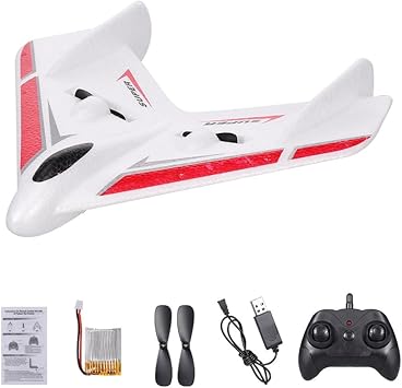 GoolRC FX601 RC Airplane, 2.4Ghz 2 Channel Remote Control Plane, Easy to Fly RC Aircraft for Beginners Teens and Adults
