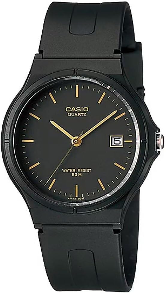 Casio MW-59-1EVDF Wristwatch, Black, Standard