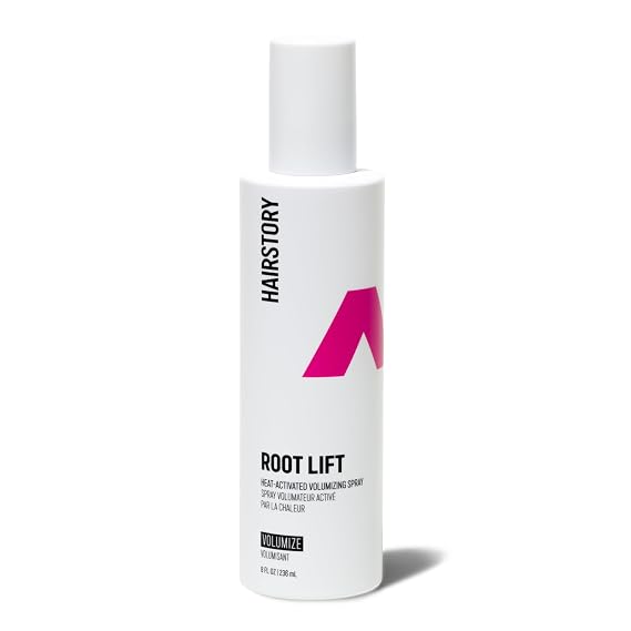 Hairstory Root Lift Heat Activated Volumizing Spray 8 oz Bottle