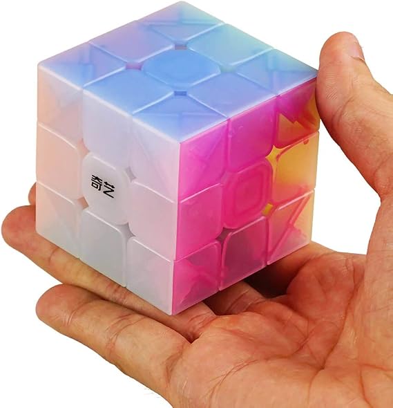 Gobus Warrior W 3 x 3 x 3 YongShi W Magic Cube Speed Cube Puzzle Cube (Jelly Colour Stickerless)