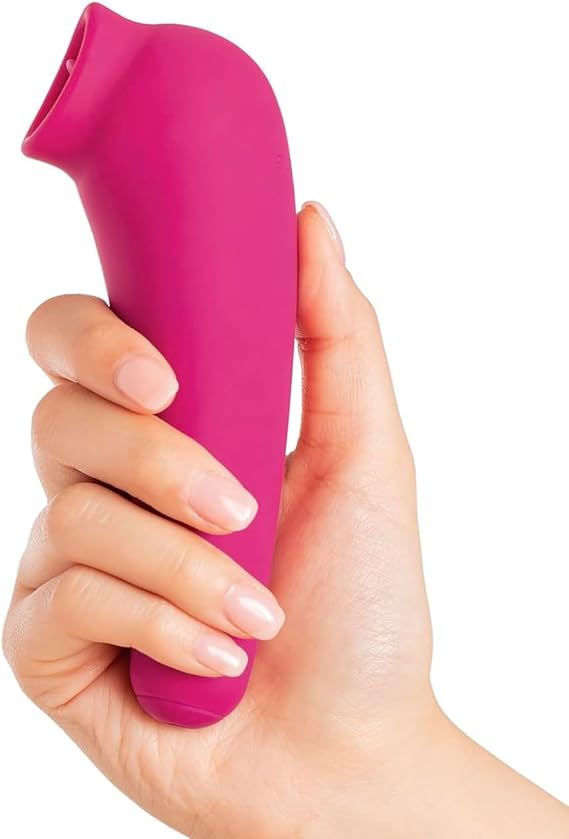 Whispering Delight, 12 Sensation Modes, Air Pulse Stimulation Device, Body-Safe Silicone, Waterproof Design, USB Rechargeable SP75687