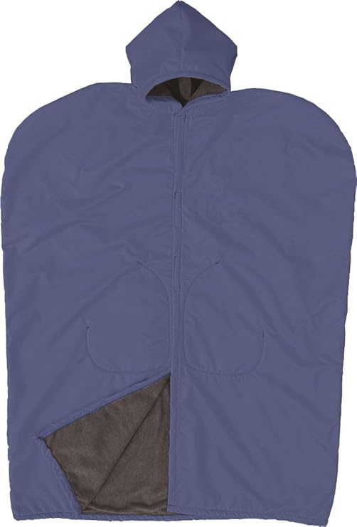 Fisher Adult Fleece Lined Sideline Cape, for Football, Lacrosse, Soccer, Spectators, Fans, Stadium