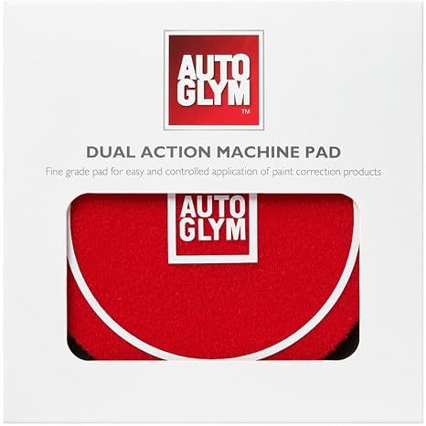 Autoglym Dual Action Machine Pad, 160mm - Compound Applying Fine Grade Foam Pad, For Auto Polishing to Restore and Enhance Paintwork