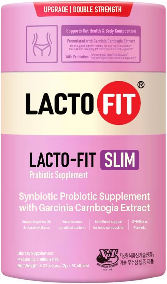 Lacto-Fit Probiotics Slim 2 Billion CFU 2g X 60 Stick Packets