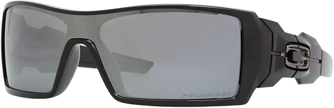 Oakley mens Oo9081 Oil Rig Rectangular Sunglasses