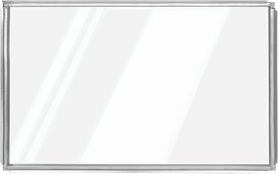 WB56X22160 Range Oven Inner Door Glass, Window Pack Assembly, Double-Layer Glass, Replacement part number: WB55T10154, WB56T10152, WB56X26391, 3379163, Compatible for GE Range/Electric Oven/Wall Oven
