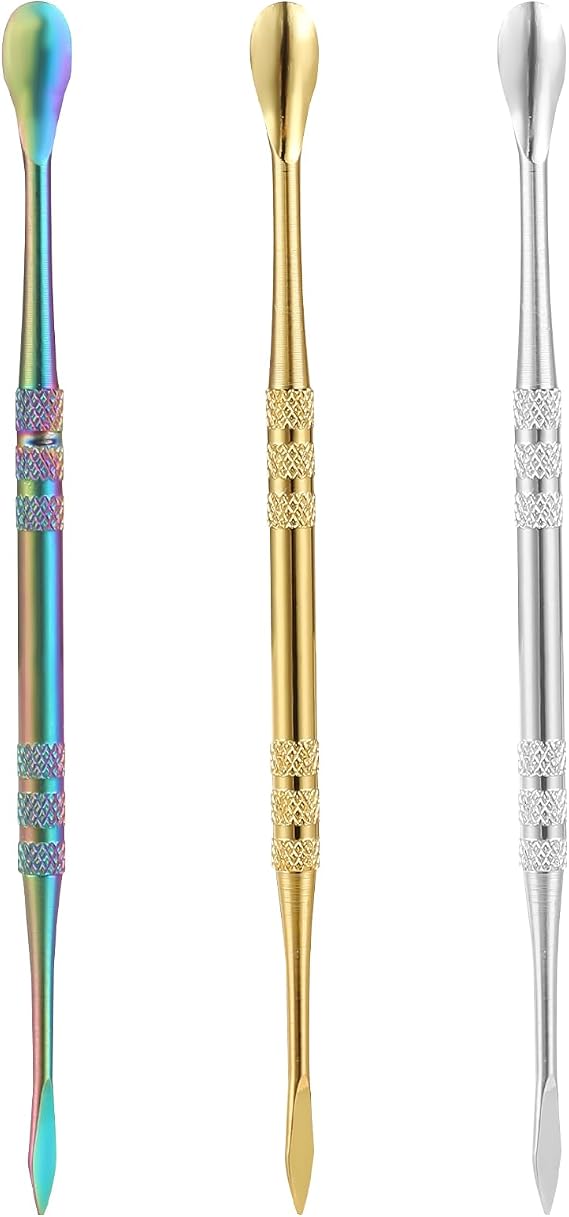 3pcs Wax Carving Tools Set, Stainless Steel Sculpture Tool Wax Tools Kit Sculpting Tool Spoon, Wax Carving Tool Set for Carving Modeling