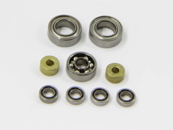 Jamara 37195 Bearings Set for 3CH District Helicopter, Multi Color