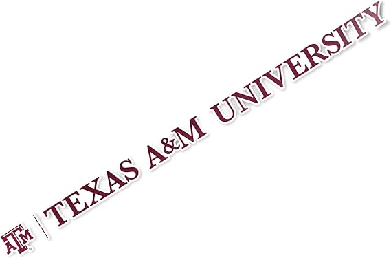 Desert Cactus Texas A&M Aggies Sticker Car Decal (15 Inch) | Officially Licensed TAMU Texas A&M University Vinyl Decal Sticker for Laptops, Water Bottles, Cars, Windows & Scrapbooks