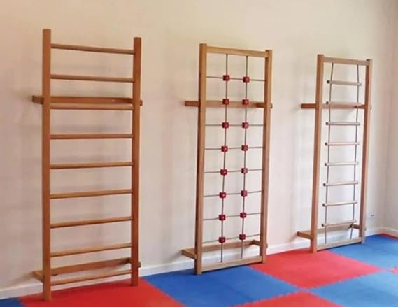 Baby Marine Swedish Climbing Wall - Gymnastics Exercise Ladder Set of 3
