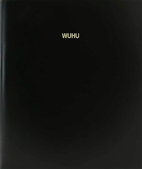 BookFactory Wuhu Log Book/Journal/Logbook - 120 Page, 8.5''x11'', Black Hardbound (XLog-120-7CS-A-L-Black(Wuhu Log Book))